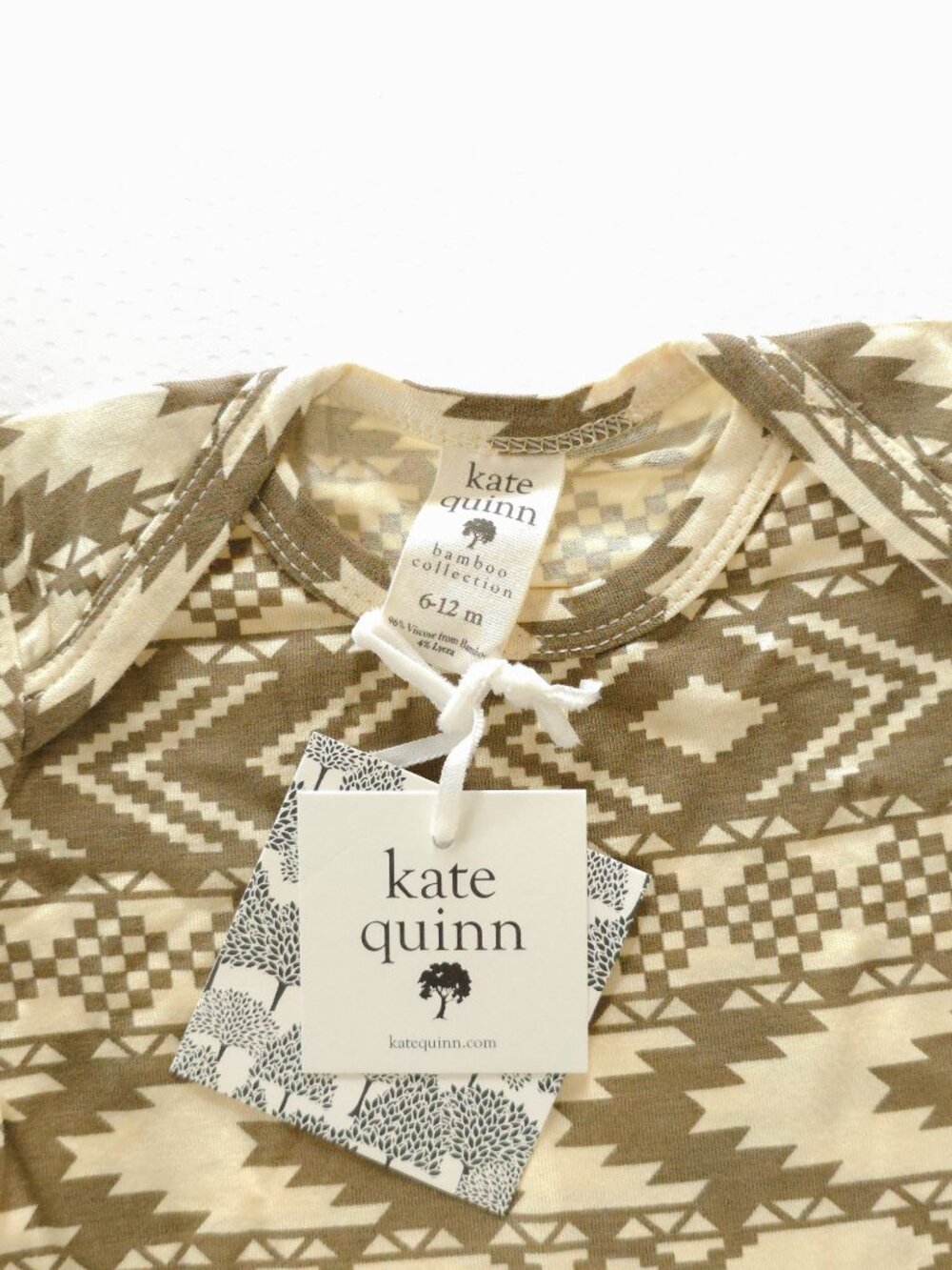 Kate Quinn Santa Fe Short Sleeve Lap Neck Jumpsuit 6-12 Months New Shortie